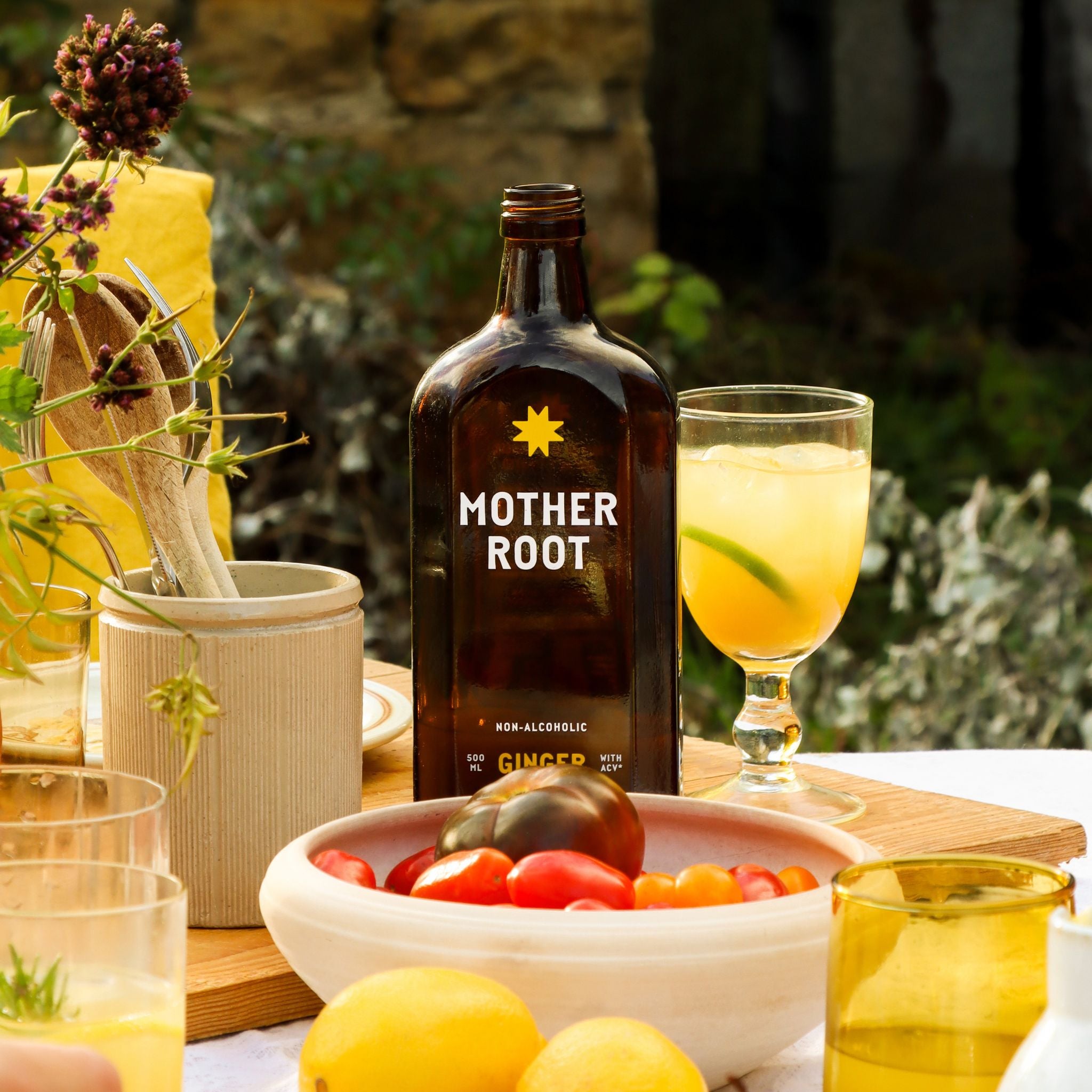 Mother Root Ginger | Award Winning Alcohol-Free Aperitif - Mother
